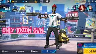 Free fire only bizon gun challenge ☠️☠️☠️