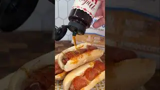 Pizza hot dogs 🌭 #shorts