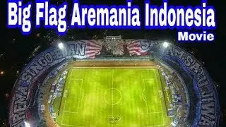 KIBARAN SATU JIWA BENDERA AREMA - ONE INCREDIBLE BLUE