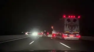 DE MONTPELLIER A NARBONNE EN AUTOROUTE POV CAR DRIVING ROADTRIP