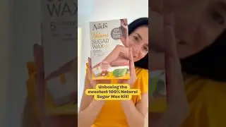 Waxing Made Simple with Natural Sugar Wax | Unboxing & Demo