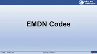 EMDN Code (english)