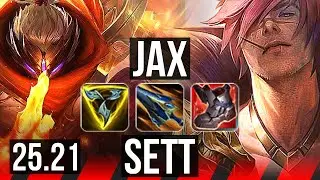 JAX vs SETT (TOP) | 4/1/4 | NA Grandmaster | 25.21