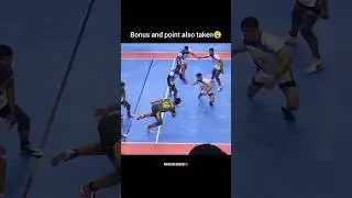 Bonus and point also taken😮 #wardhakabaddi #youtubeshorts #kabaddi