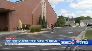 Olmsted County Elections Office discusses low turnout for MN primary