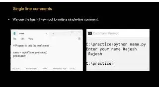 # 7 Comments in Python