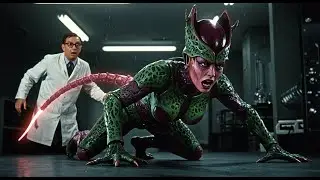 AI Dragon Ball Z: The Terrifying Live-Action Woman Perfect Cell