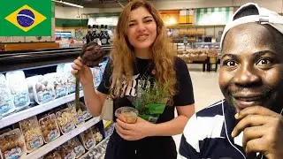 O SUPER MERCADO BRASILEIRO DEIXA GRINGA EM ESTADO DE CHOQUE
