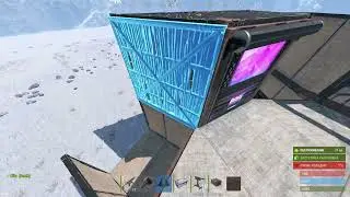 дом в раст дуо трио с бункером (rust)
