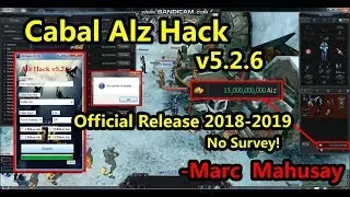 Cabal Alz Hack v5.2.6 Official 2018!! No Survey