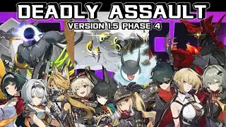 Deadly Assault - Version 1.5 Phase 4 - SSAnby, Miyabi, Evelyn (All 5 Stars Limited M0S0)