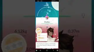 Pokemon Go ULTRA RARE SHINY MUDKIP ✨️