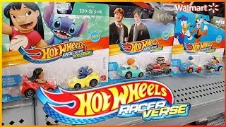 Hot Wheels RacerVerse New Toys Zoom Through Walmart Lilo & Stitch, Minecraft Movie, Harry Potter