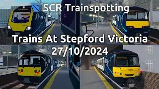 Поезда в Степфорде, Виктория, 27 октября 2024 г. — SCR Trainspotting — Roblox Stepford County Rai...