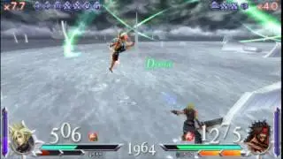 Dissidia 012 Final Fantasy PvP JoyRaines (Cloud) vs X-star (Jecht)