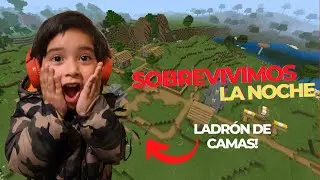 Sobreviviendo una noche en Minecraft con Liam Scapex