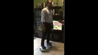 Guy falls off Hoverboard