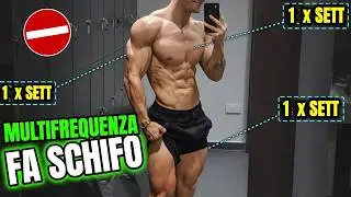 4 Allenamenti a SETTIMANA 👉🏻la MIGLIORE SCHEDA per Mettere MASSA MUSCOLARE in 60 Giorni