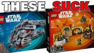 All Lego Star Wars 2026 March Sets Revealed! (Millennium Falcon, Cantina, AT-ST)
