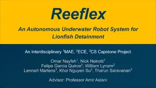 Reeflex: An Autonomous Underwater Robot System for Lionfish Detainment
