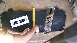 Comment nettoyer son insonorisant moteur ?🤔 un matière délicate 😨 on test le produit de chez ACTION😉
