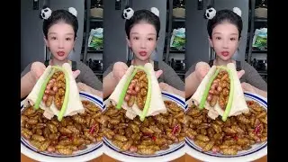 ASMR MUKBANG Meat Dumpling SEAFOOD DELICIOUS PORK BELLY EATING SHOW EatingWithLi