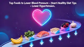Top Foods to Lower Blood Pressure   Comparison    Heart Healthy Diet Tips   Lower Hypertension