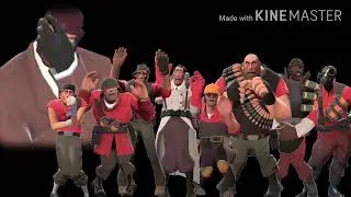 Every TF2 class jeering at you