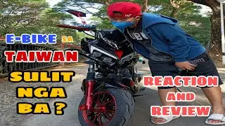 E-BIKE sa TAIWAN SULIT NGA BA ? REVIEW AND REACTION