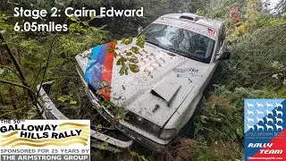 LBD Rally Team go foraging, during the Galloway Hills Rally. Big Oops.