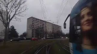 Mitfahrt Linie 1 Hbf - Warschauer Straße.