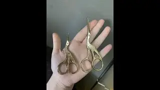 Embroidery Scissors, Stork Scissors for Sewing, Craft, Art Work & Everyday Use, Stainless Ste Review