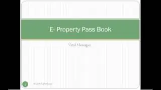 EPPB Proof ( E-Property Pass Book) || Viral/Not viral messages || Benami property attack