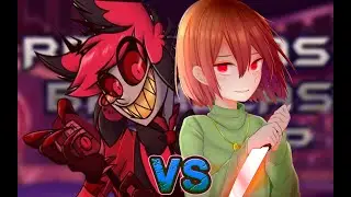 Alastor vs Chara reversas batallas del rap