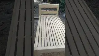 READY TO VARNISH THIS SIMPLE BED