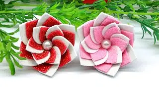 How to Make Flower | Valentine&rsquo;s Day Decorations DIY 🌹 | Easy Home Decor Craft