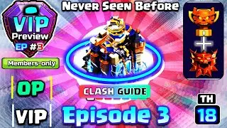 TOP 5! NEW STRONGEST Town Hall 18 (TH18) Base Layout + Link 2025 | TH18 War Base | VIP Ep3