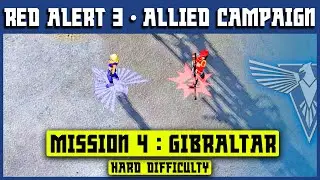 Red Alert 3 4K &mdash; Союзническая миссия 4 &mdash; Гибралтар &mdash; Враг нашего врага &mdash; Сложный