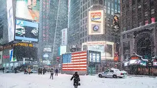 First Snow in NYC | Winter Vibes Vlog / 2026 New York USA