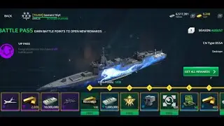 August  Month battlepass claim | Modern Warships