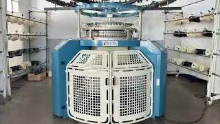 REL-TEX Single Jersey 3 Thread Fleece Circular Knitting Machine