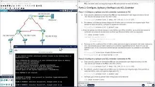 CCNA3 - 5.1.8 Configure ACL IPv4 estándar numeradas