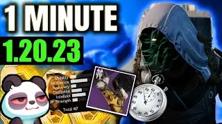 Armor Rolls Higher than PureChill 😊 (Xur in 1 MINUTE: 1/20/23)