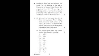 IGNOU BCOMG BEGLA 135 ENGLISH IN DAILY LIFE  QUESTION PAPER DECEMBER 2021 # IGNOU # BCOMG