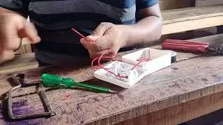 HOW TO COMPLETE 2 CUTTING PBC BOARD SWITCH SOCKET CUNNECTION AND FITTING