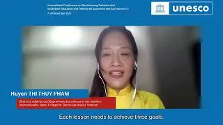 Highlights from the International Conference on TVET 2021