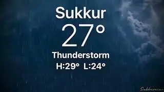 HEAVY RAINFALL IN SUKKUR |SUKKUR AFTER RAIN |MOONSOON RAIN 2022