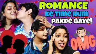 ROMANCE Karte Time Hum PAKDE GAYE 🤦😰🫢@RSAddiPromiVlogs #adipromi #lesbiancouplevlog