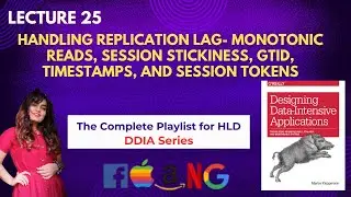 L25 : Handling Replication Lag-Monotonic Reads, Session Stickiness, GTID and Session Tokens