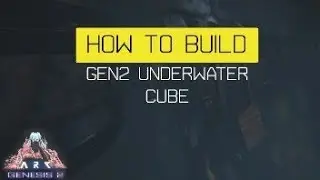ARK | GENESIS 2 | UNDERWATER CUBE | BUILD TUTORIAL | 2022 |